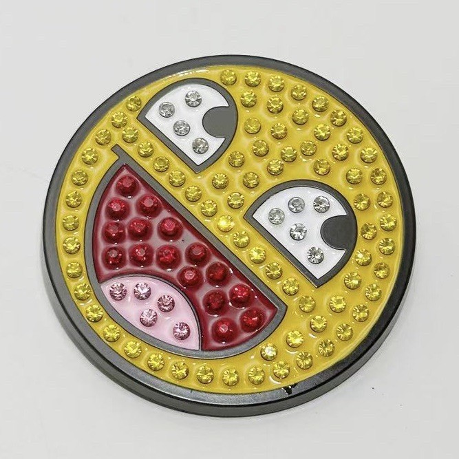 Epic Face Internet Meme Y2K Rhinestone Belt Buckle