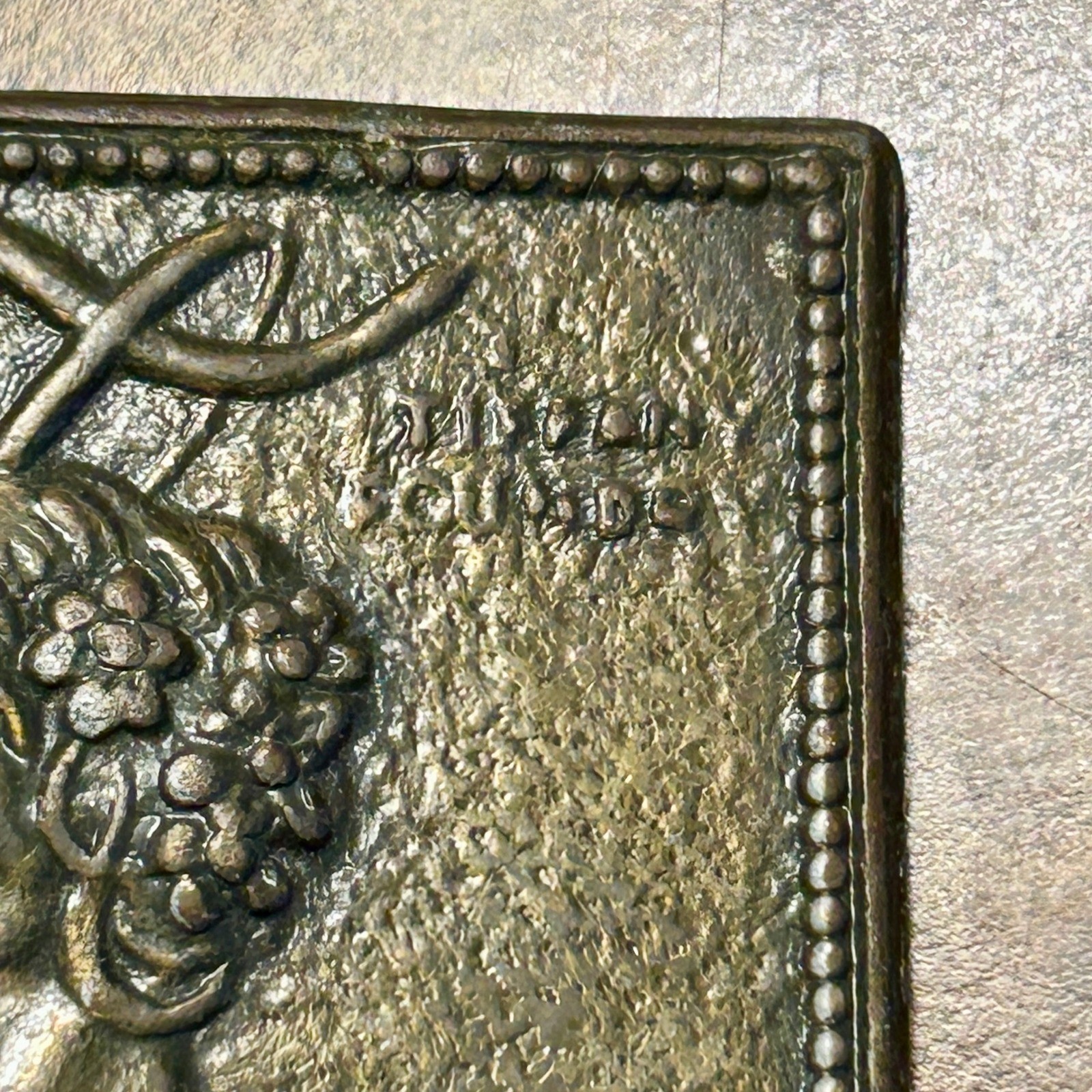 Tiffany Foundry Coca-Cola Belt Buckle Unisex Brass Vintage Tiffany Foundry Good