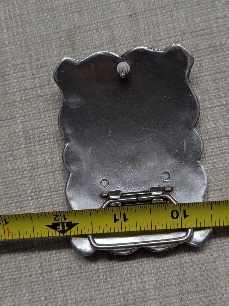 vintage style NATIVE AMERICAN navajo indian SOUTHWESTERN replica belt buckle