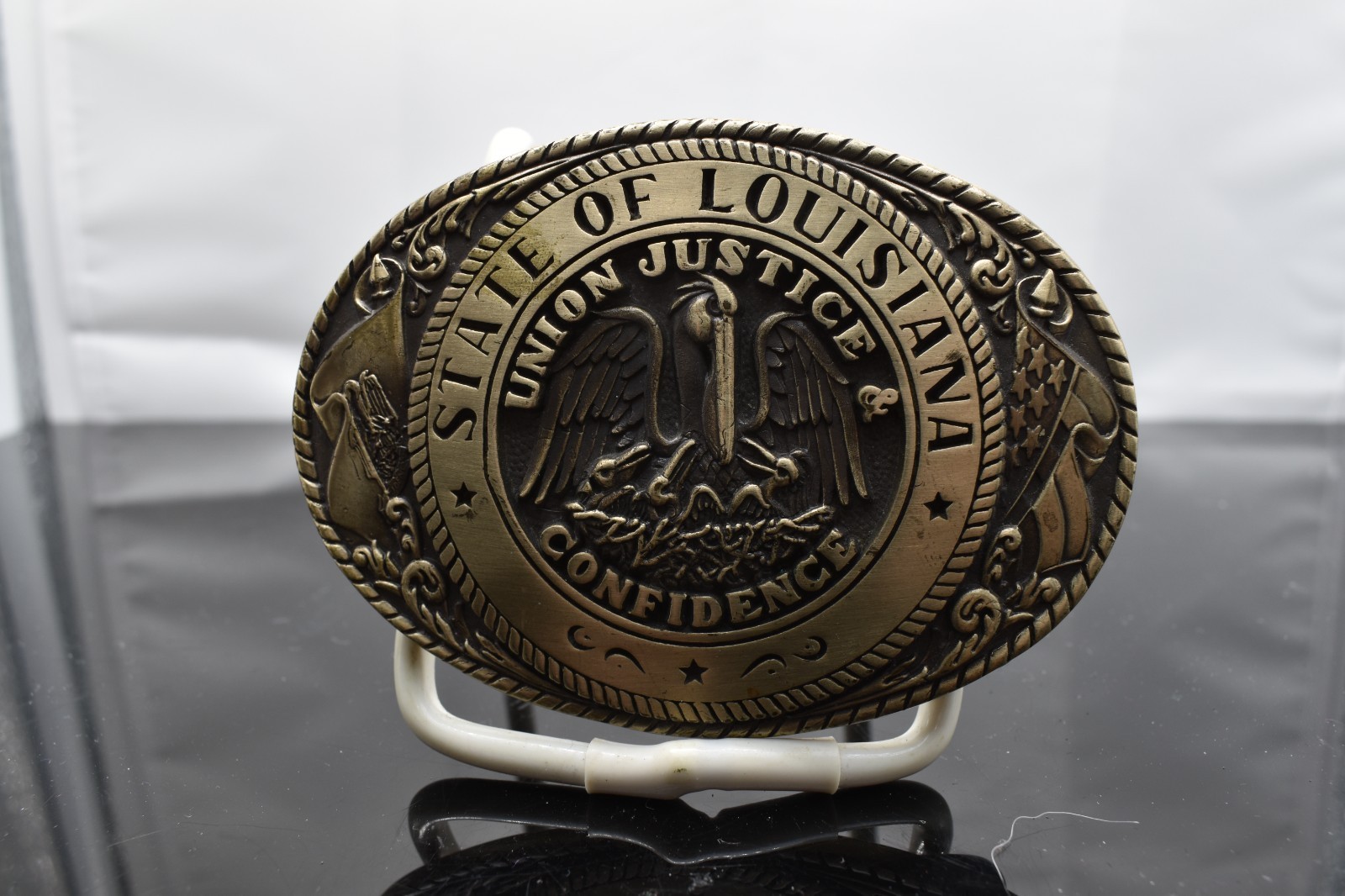 TONY LAMA GREAT STATE OF LOUISIANA REGULAR EDITION UNWORN [A]