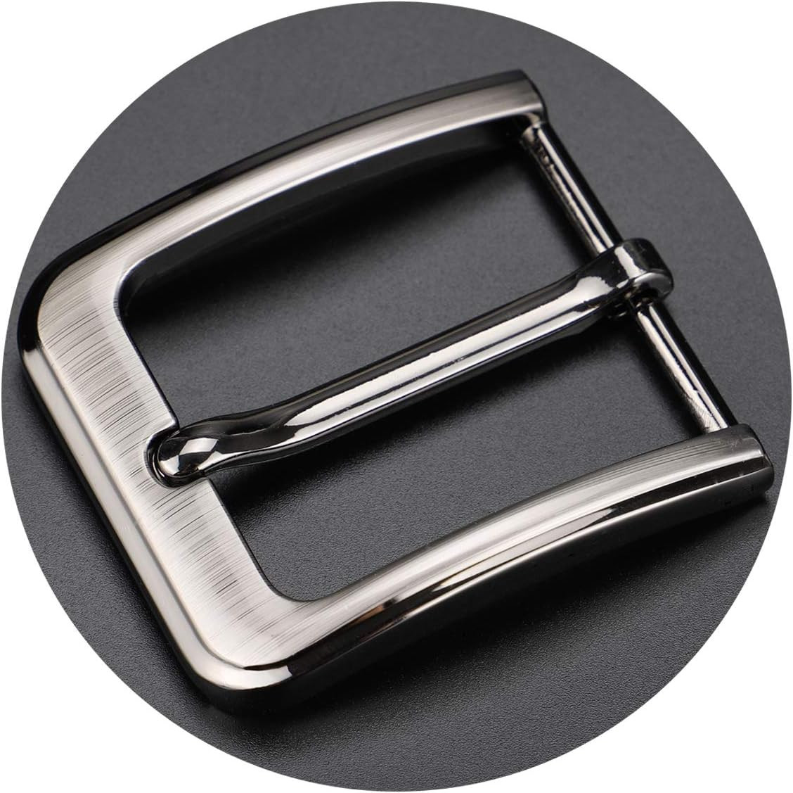 1.5 Inches (38-40 Mm) Belt Buckle Single Prong Square Replacement Buckle