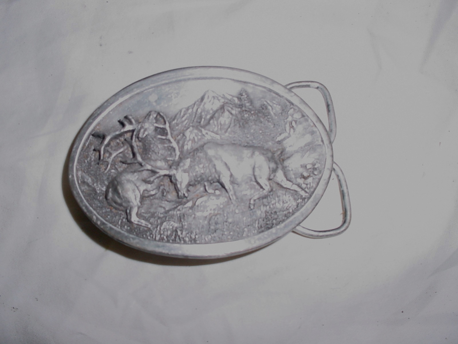 1983 Elk Belt Buckle-Siskiyou Buckle Co. Williams, Oregon