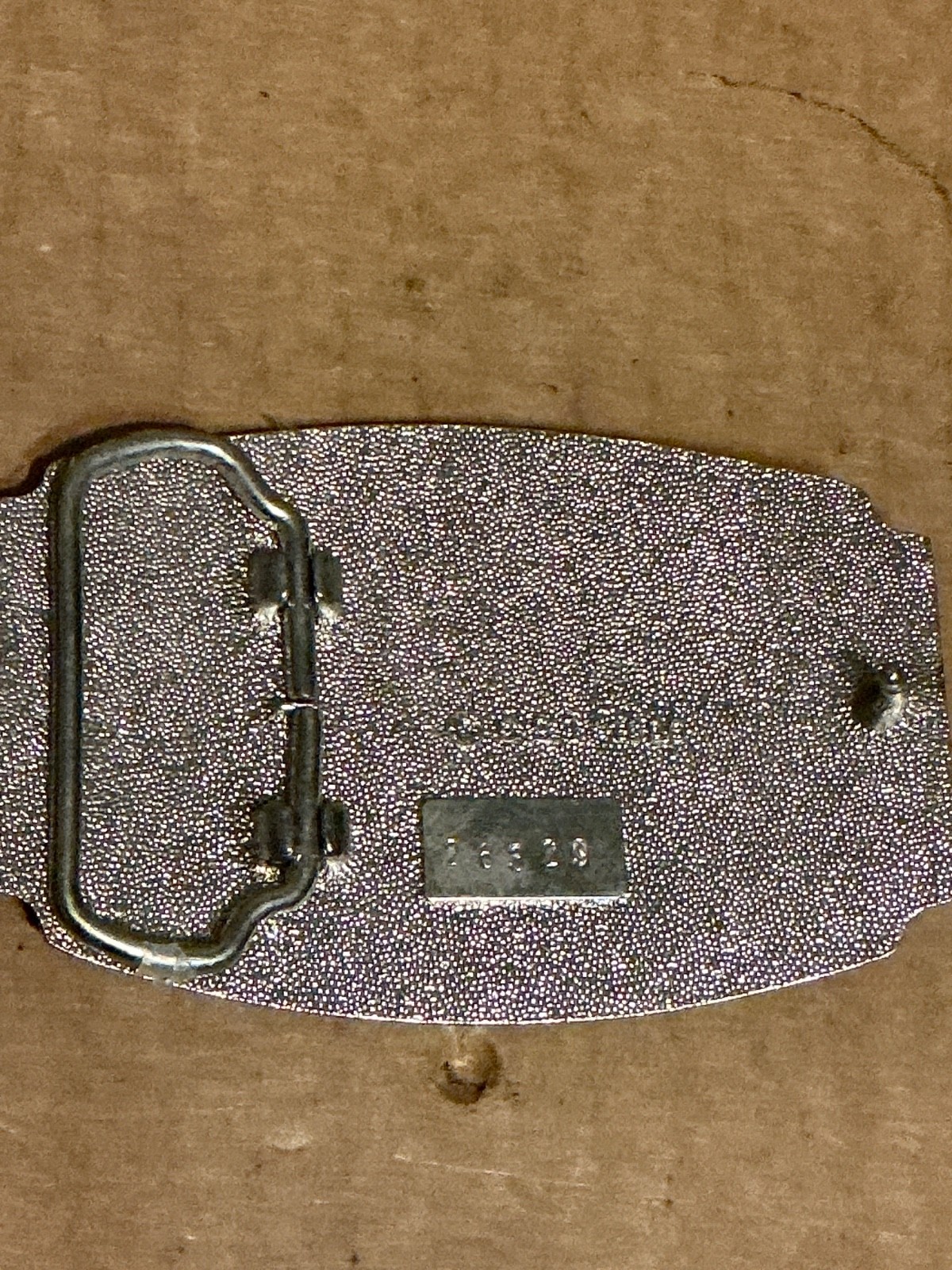 Used Colorful Metal Alloy “World War ll Remembered” Belt Buckle