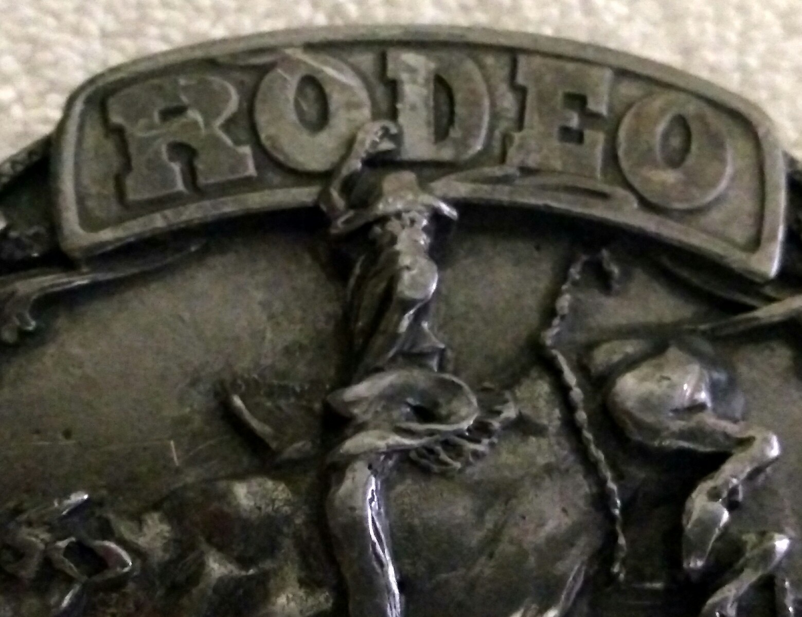 Vintage RODEO Siskiyou Buckle Co. Inc Williams Oregon L-30
