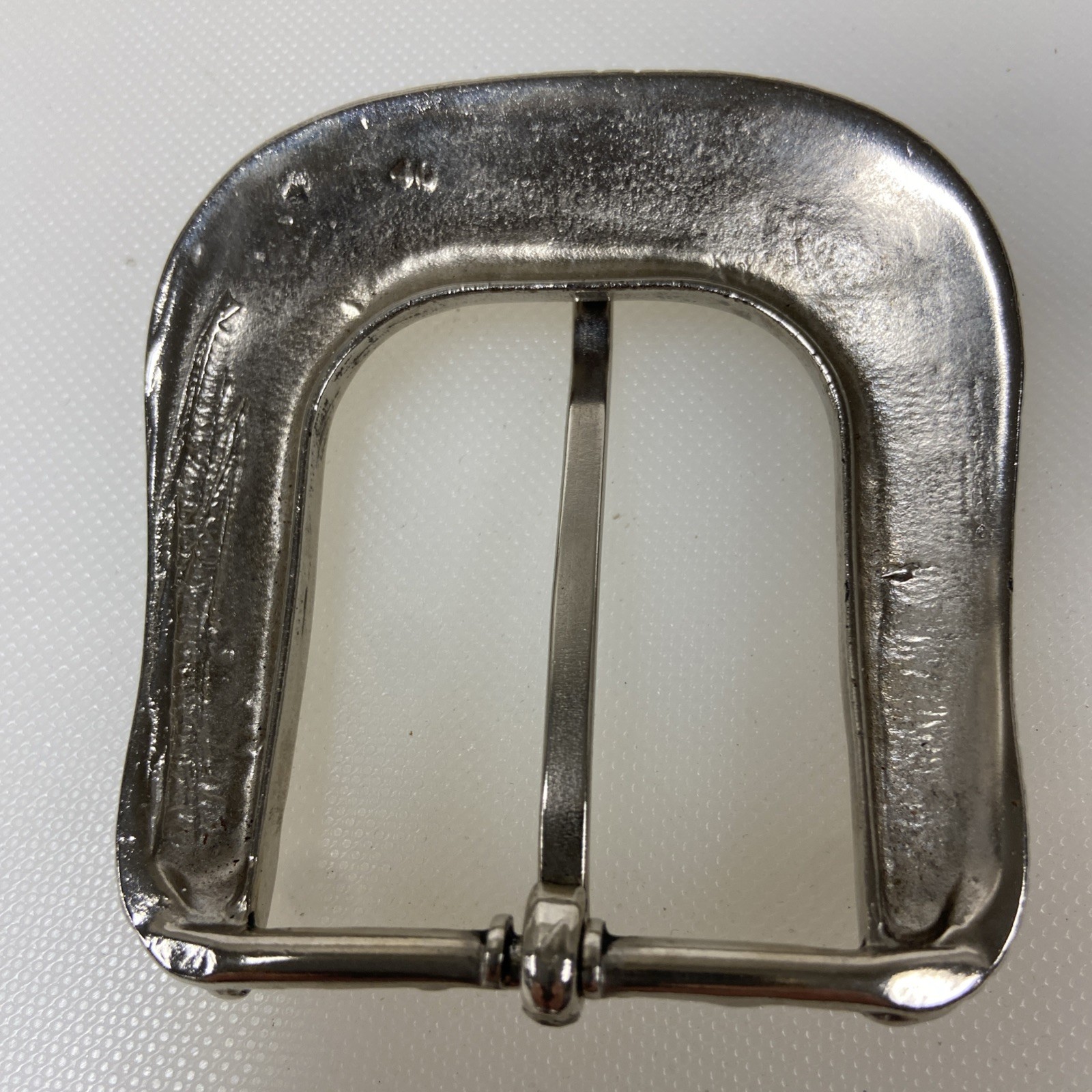 Western Style Belt Buckle for 1.5&Prime; Max. Wide Belt Floral Design 2 1/2&Prime; x 2 5/8&Prime;