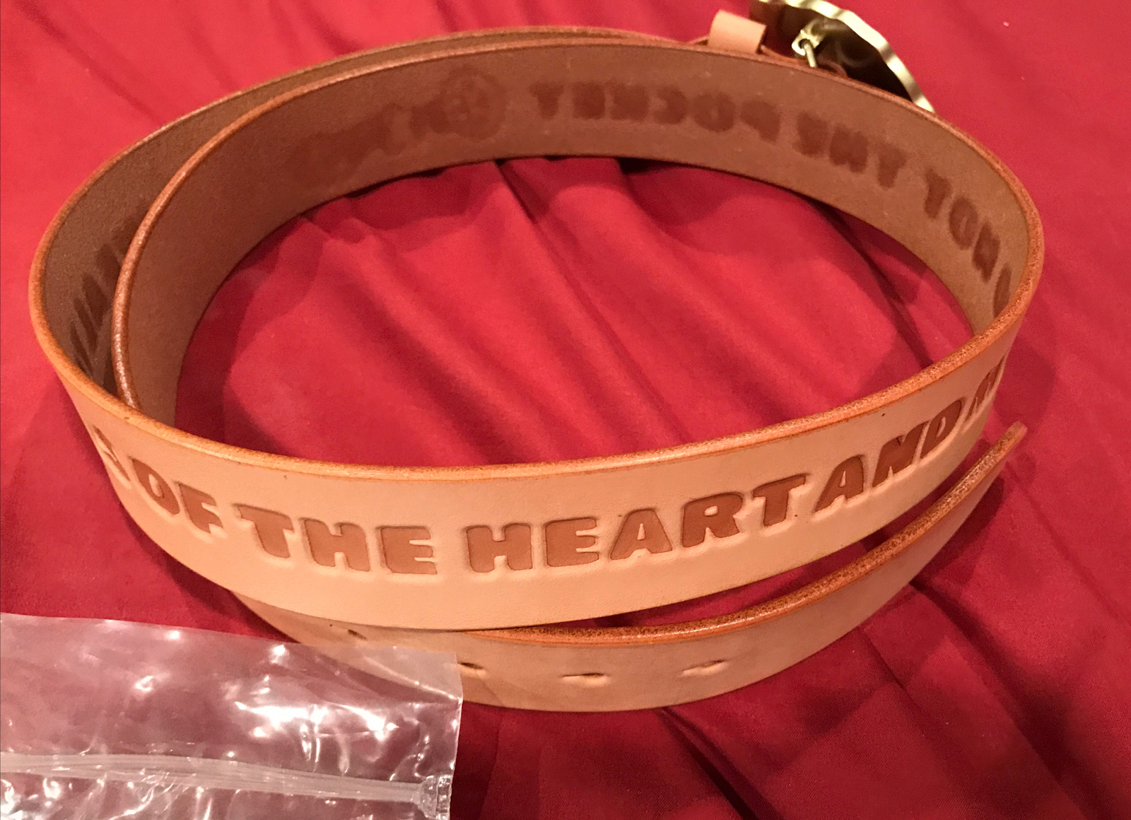 NEW DEAD STOCK GOLD Billionaire Boys Club BBC GOLD XL Helmet BELT & BUCKLE