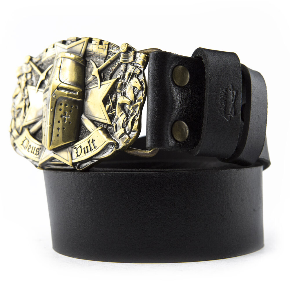 Belt buckle « Templar »; knight order belt buckle; Crusader Knight buckle