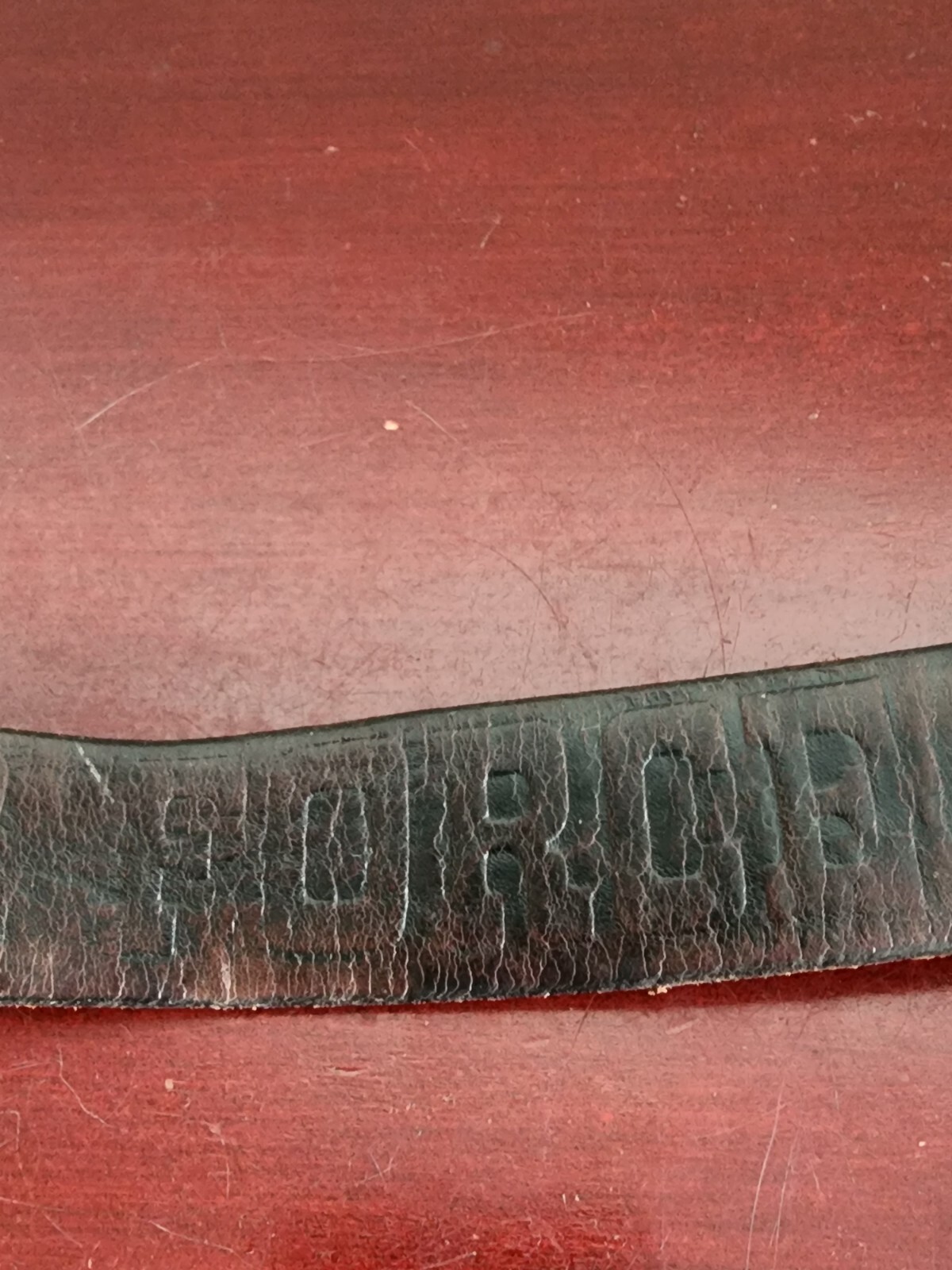 COLLECTIBLE STRAGETIC AIR COMMAND US AIR FORCE 1982 S&S ENTERPRISES LEATHER BELT
