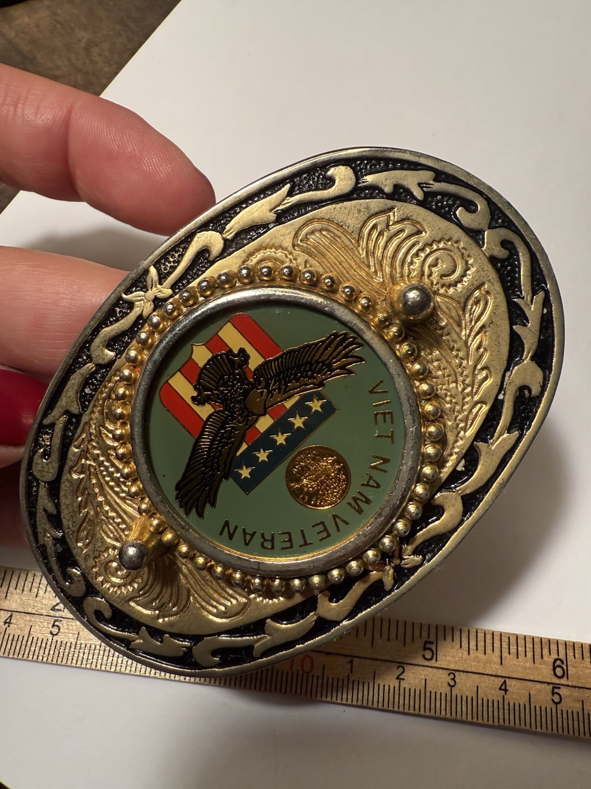 VIETNAM VETERAN BELT BUCKLE – Vets Country