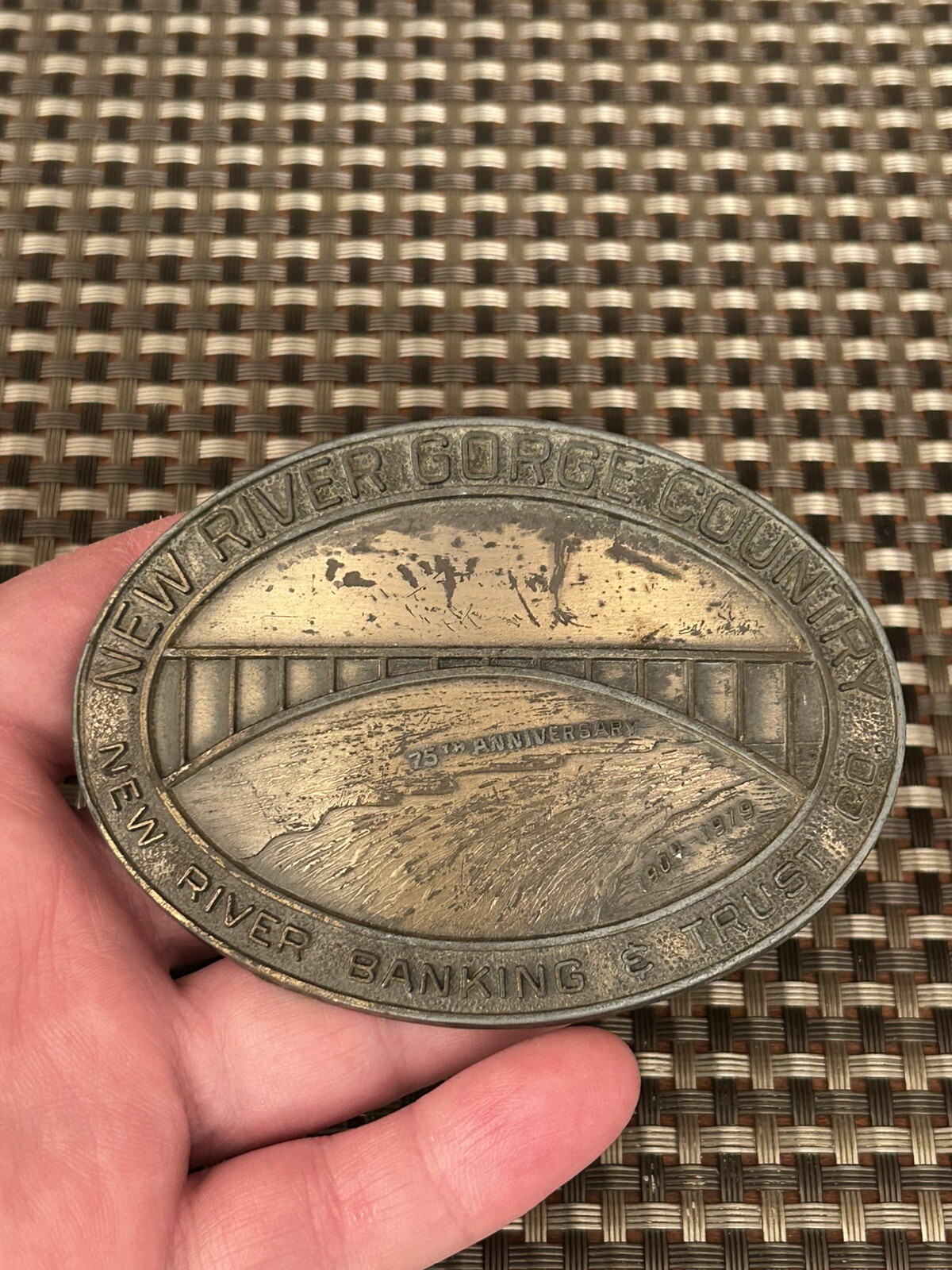 1981 New River Banking And Trust Company New River Country 75th Anniversary