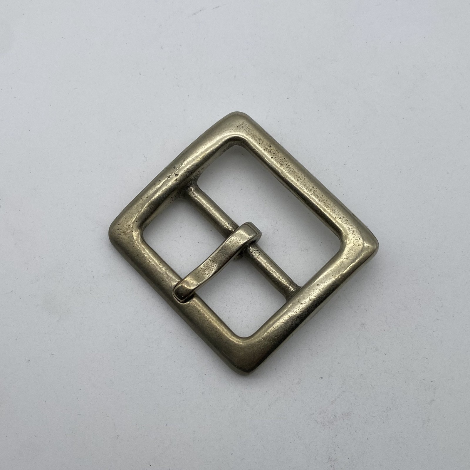 Brass Belt Buckle Copper Casted Leather Fastener Buckle