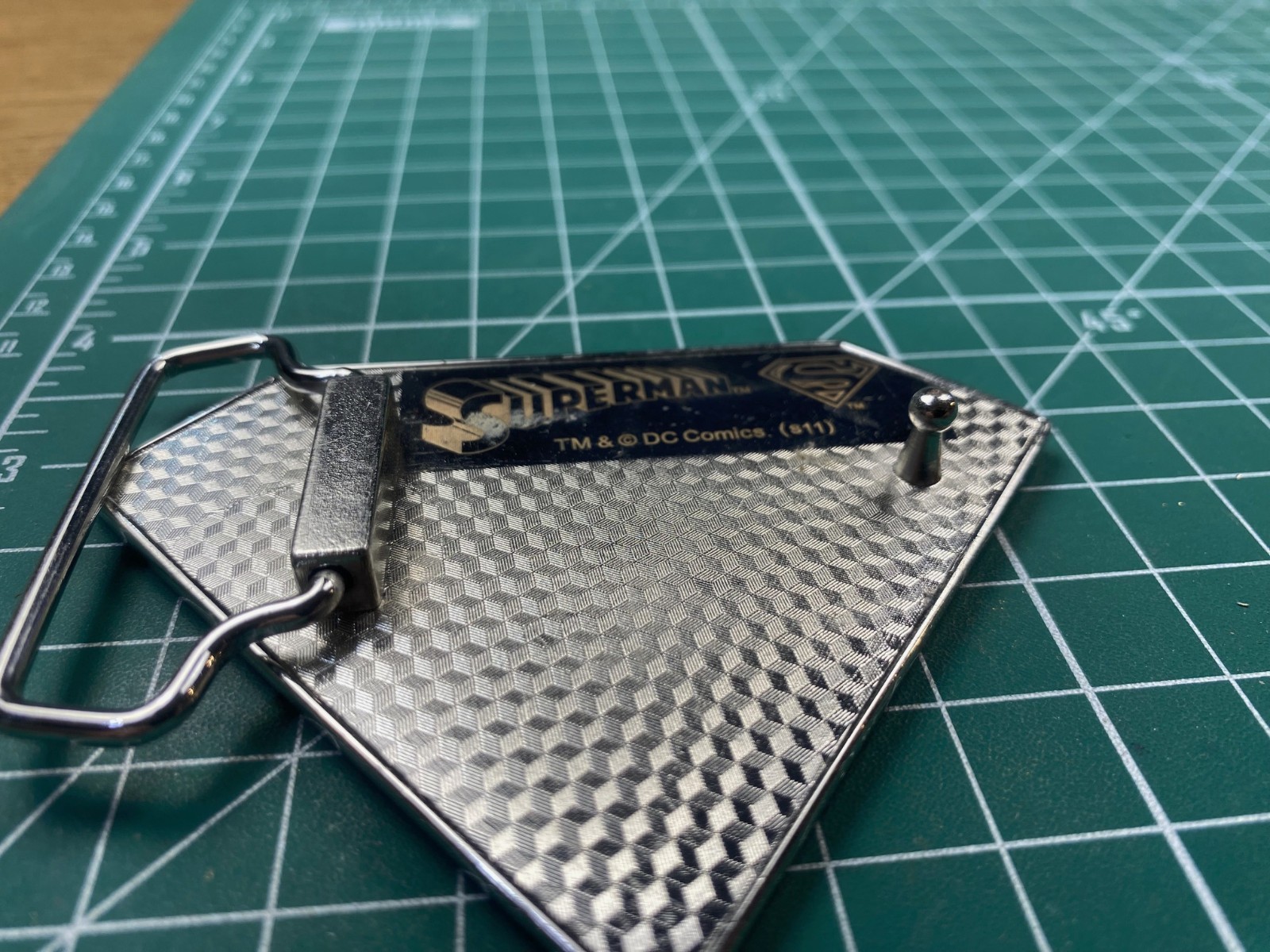 Official Superman Belt Buckle