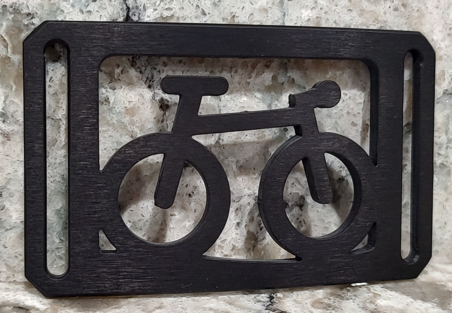 GRIP6 BELT BUCKLE – 10 SPEED BIKE – NINJA BLACK – 1.5 INCH WIDE