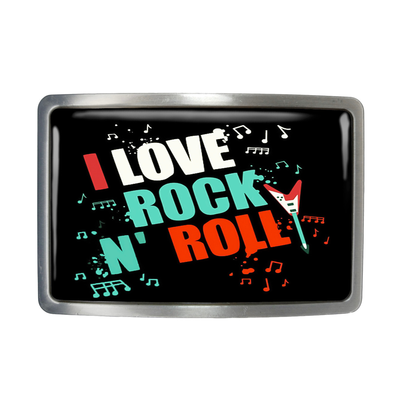I Love Rock N&rsquo; Roll Belt Buckle – Joan Jett 80&rsquo;s Music Belt Buckle – 172
