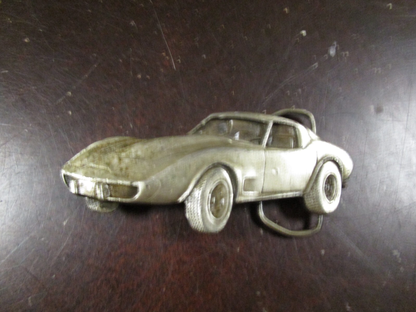 1979 Corvette Pewter belt buckle