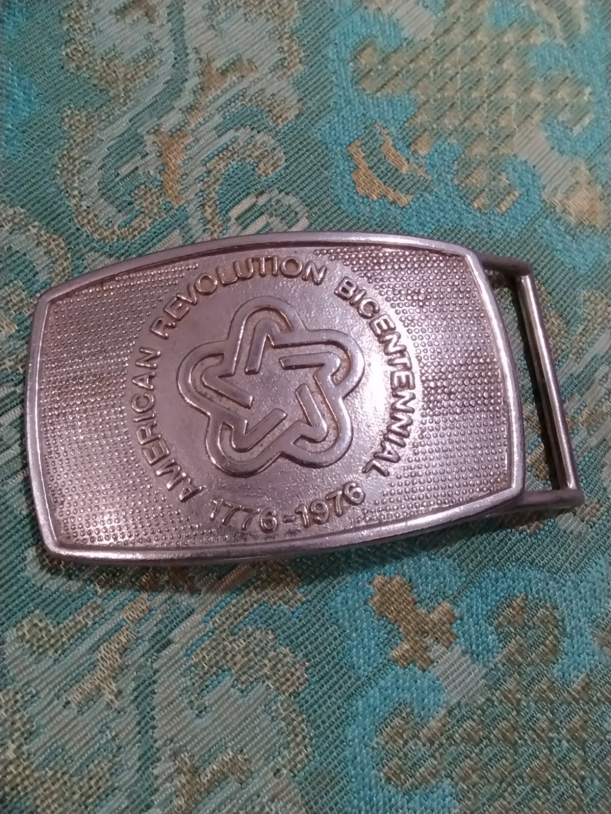 1776-1976 American Revolution Bicentennial Belt Buckle Lee County New York NY