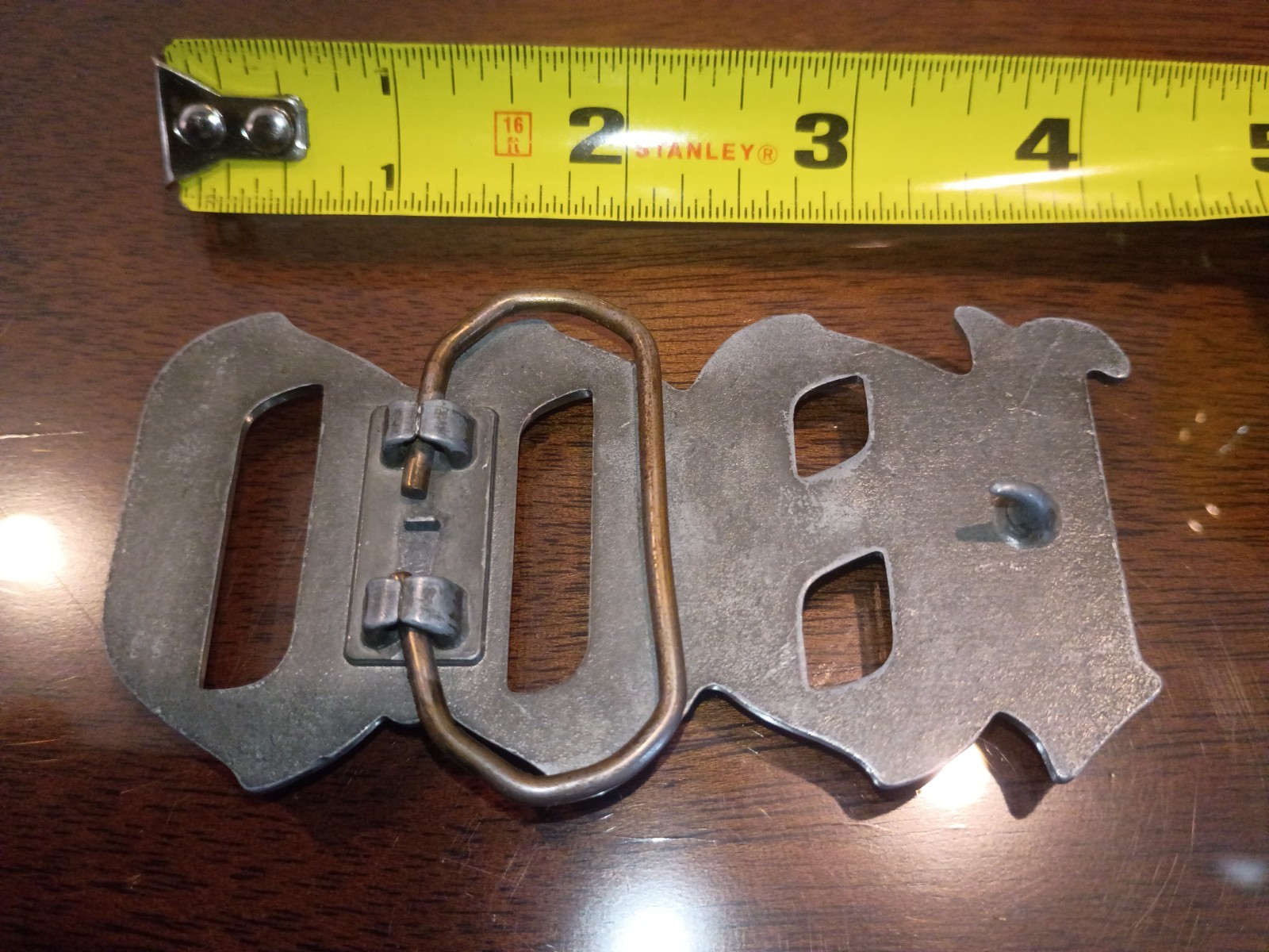 1800 Tequila Liquor Silver Tone Belt Buck Alcohol Advertising Antique Htf VG++++