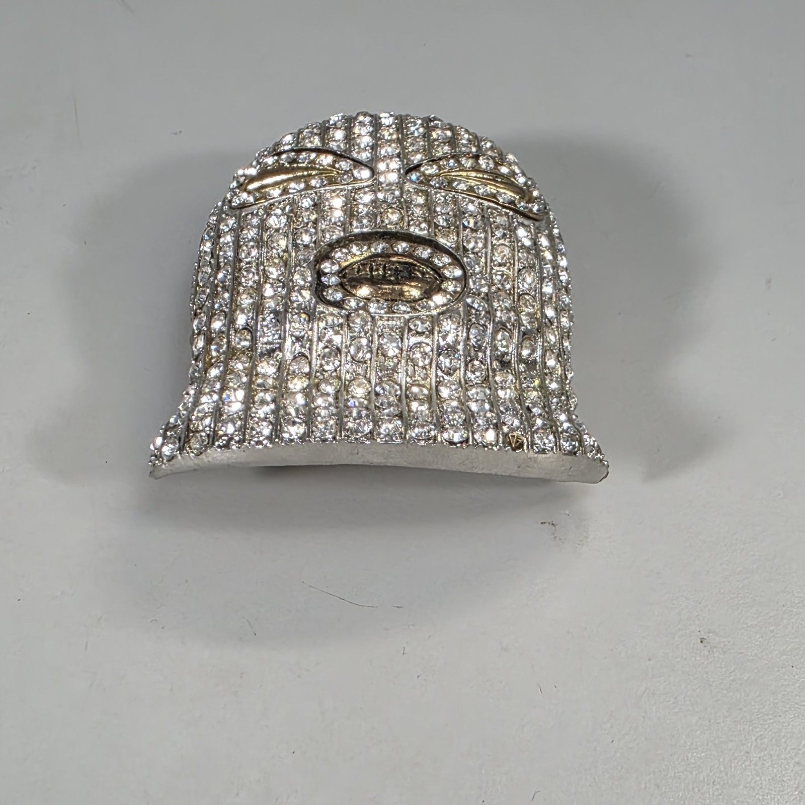 Goon Hip Hop Style Rhinestones Metal Fashion Gold Men&rsquo;s Belt Buckle