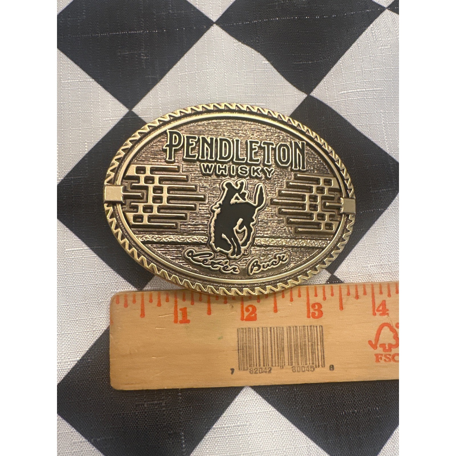 Montana Silversmiths Pendleton Whisky Let&rsquo;er Buck 2026 belt Buckle Limited