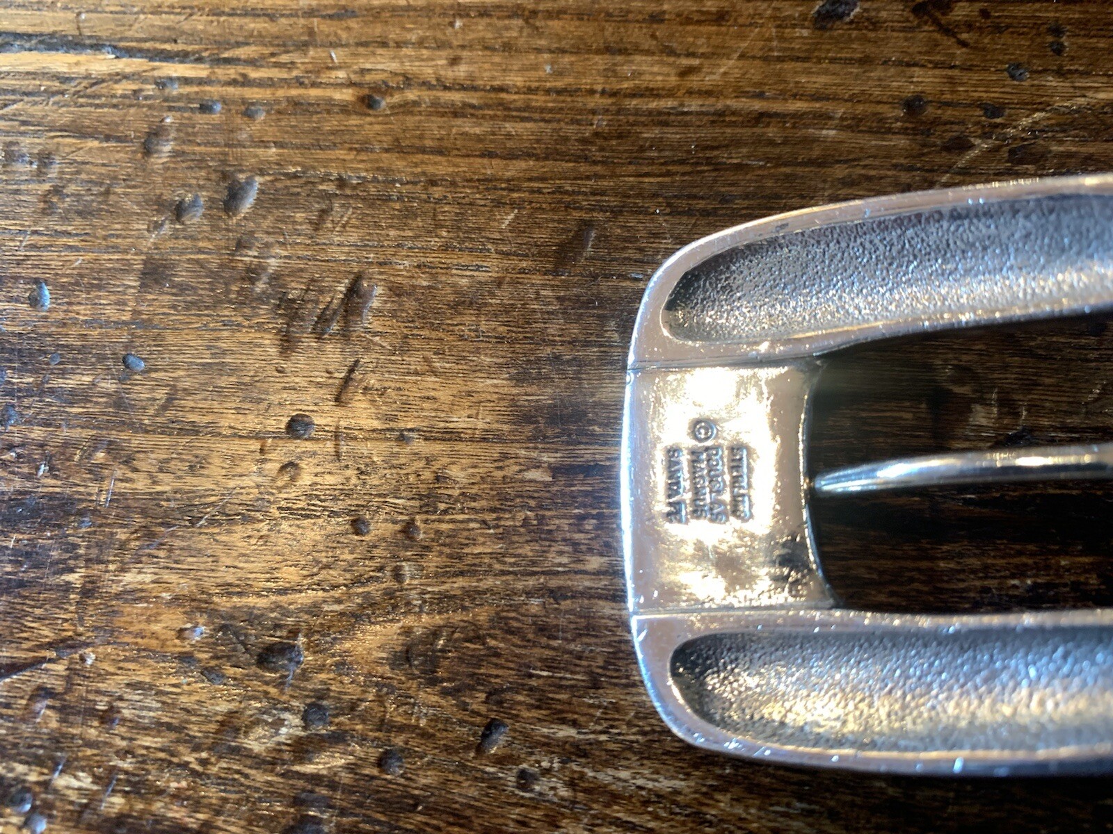 Douglas Magnus James Reid Style Sterling Silver Belt Buckle 48-49-1.25”/.75✅