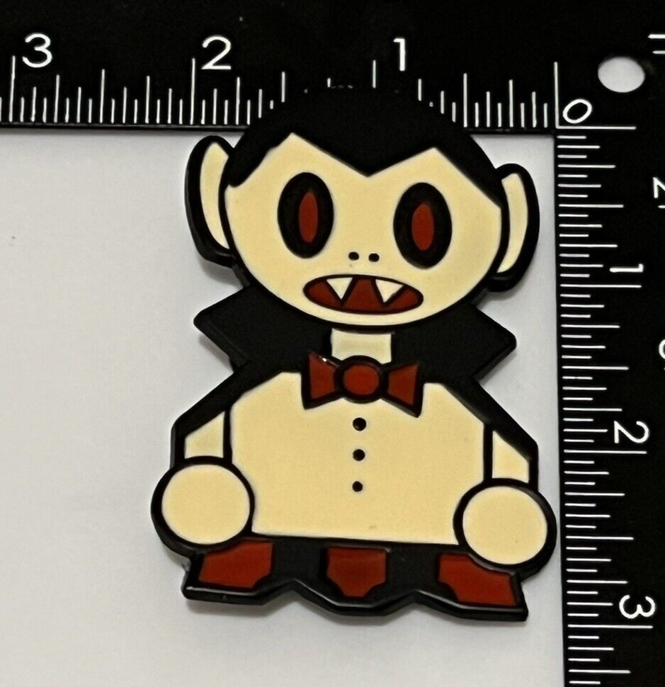 Vampire Dracula Boy Cartoon Belt Buckle Enamel Metal Men Woman Unisex Cartoon
