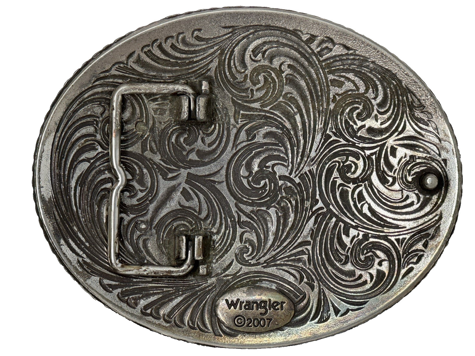 Wrangler 2007 Bronc Rider Rodeo Buckle Oval Western
