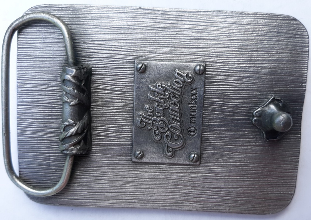 1980 belt buckle NASA Space Shuttle 3.25&Prime; long great condition unused
