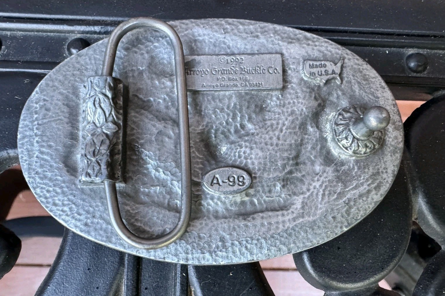 Arroyo Grande Buckle Co. Eagle Western Belt Buckle 1992 A 99 Made in USA