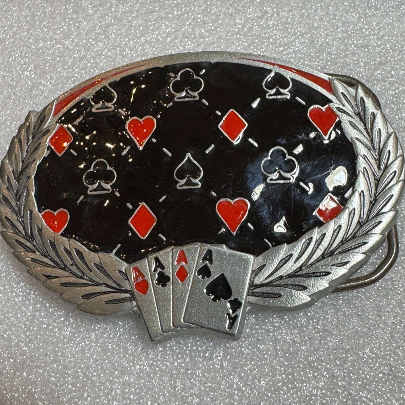 Great American Products 2008 Playing Cards Poker Ace Belt Buckle