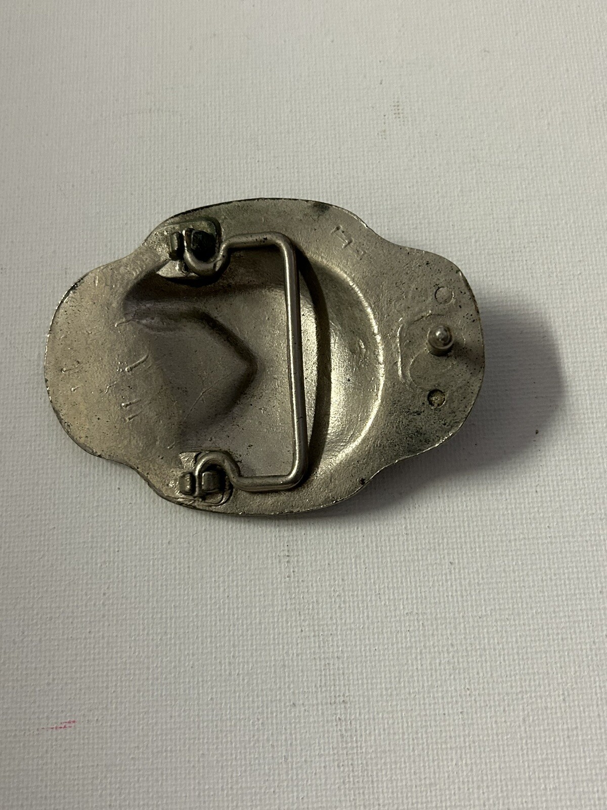 Pewter Color Eagle 3-D Belt Buckle