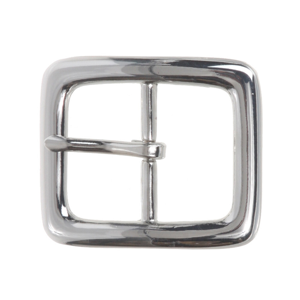 1 3/8&Prime; (35 mm) Nickel Free Single Prong Rectangular Center Bar Belt Buckle