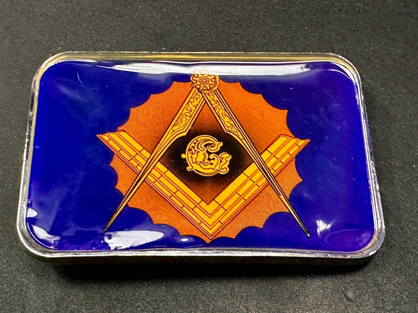 Masonic Fraternity Fraternal Freemasonry Mason Masonic G Rule Belt Buckle