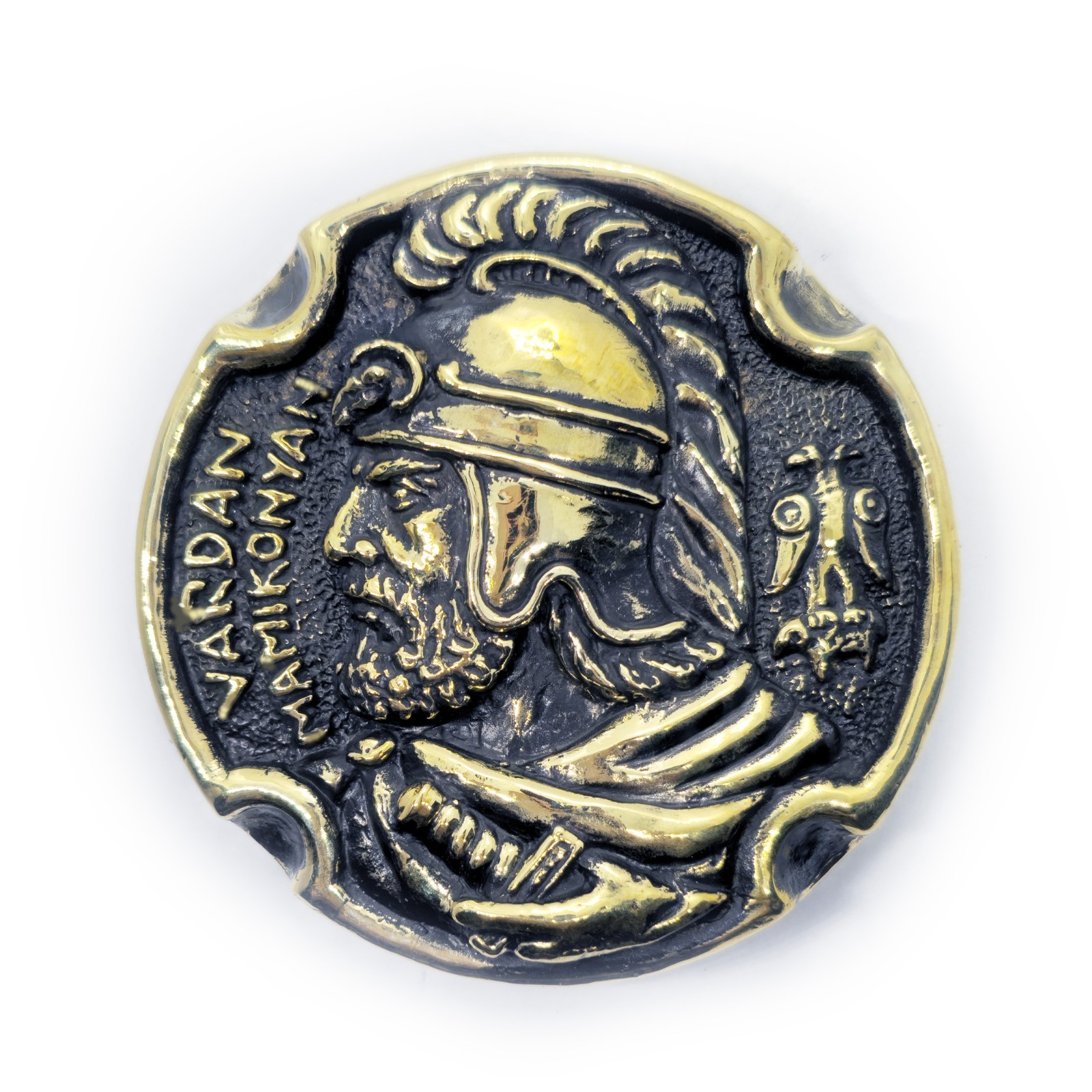 Vardan Mamikonyan Sparapet of Armenia 5th Century Brass Belt Buckle