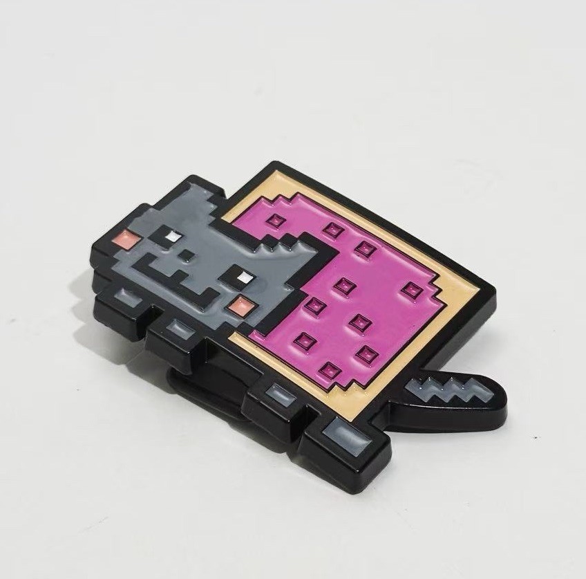 Nyan Cat Y2K Scene Kawaii Retro Internet Meme Belt Buckle