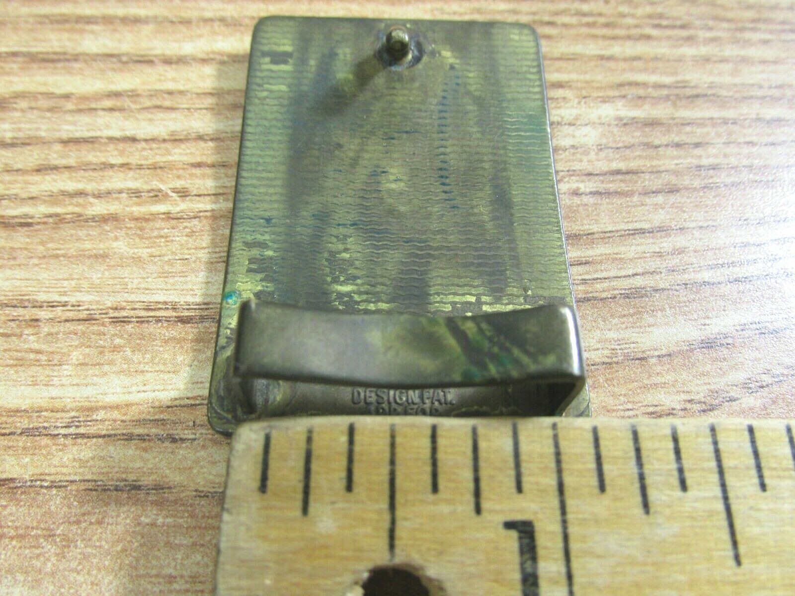 BOWLING CONGRESS BELT BUCKLE LEAGUE ABC AWARD MOST IMPROVED AVERAGE SMALL BUCKLE