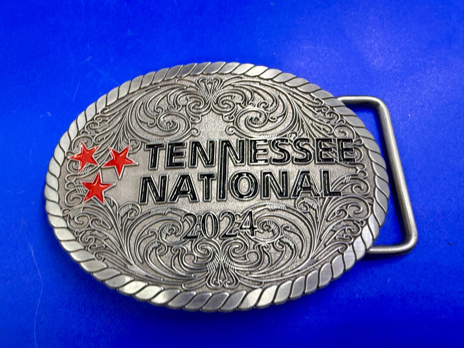 Tennessee National 2024 4th Place U21 Women&rsquo;s Enduro Trophy Award Belt Buckle