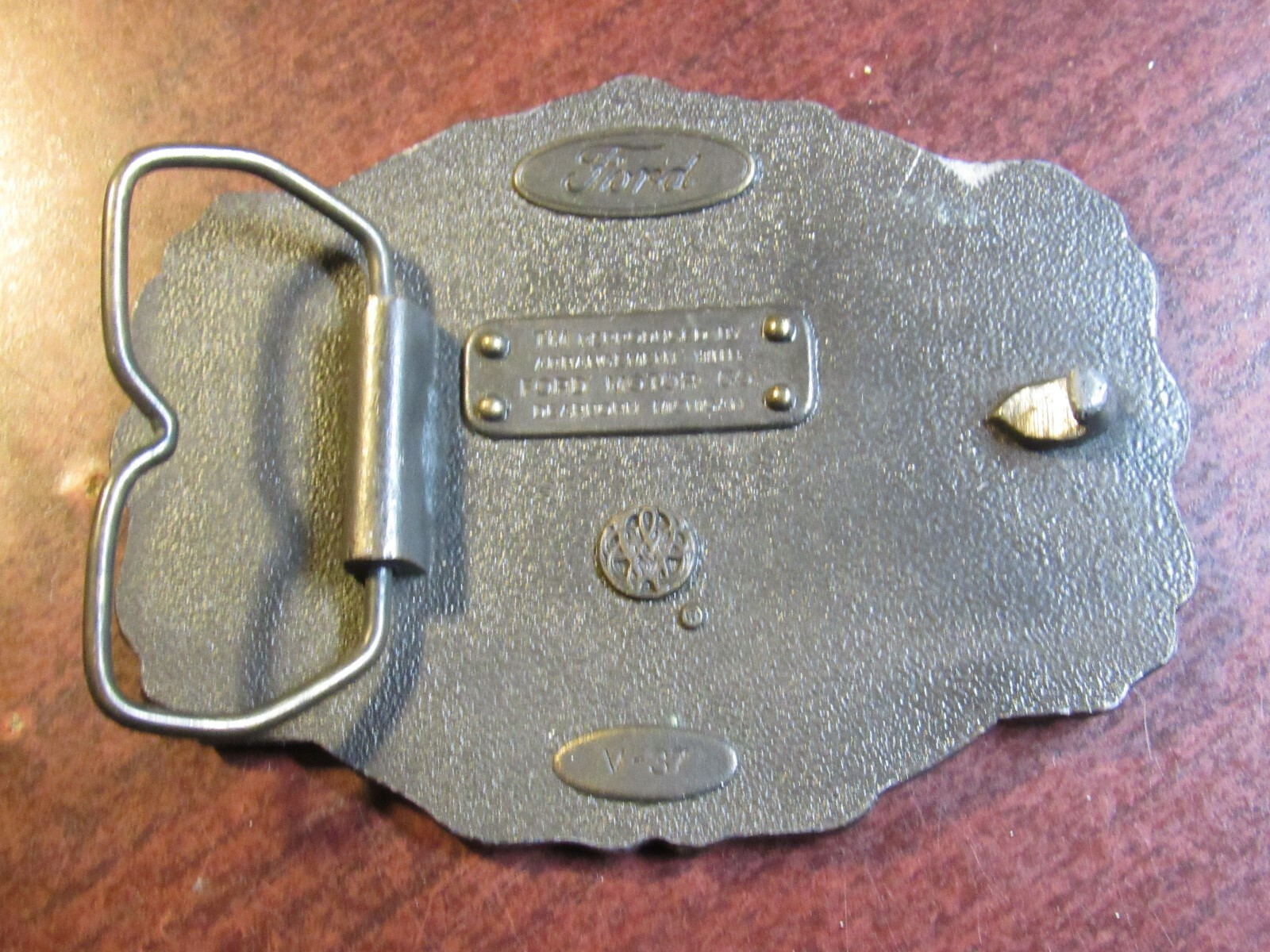 Vintage Ford Model A Reproduction Belt Buckle