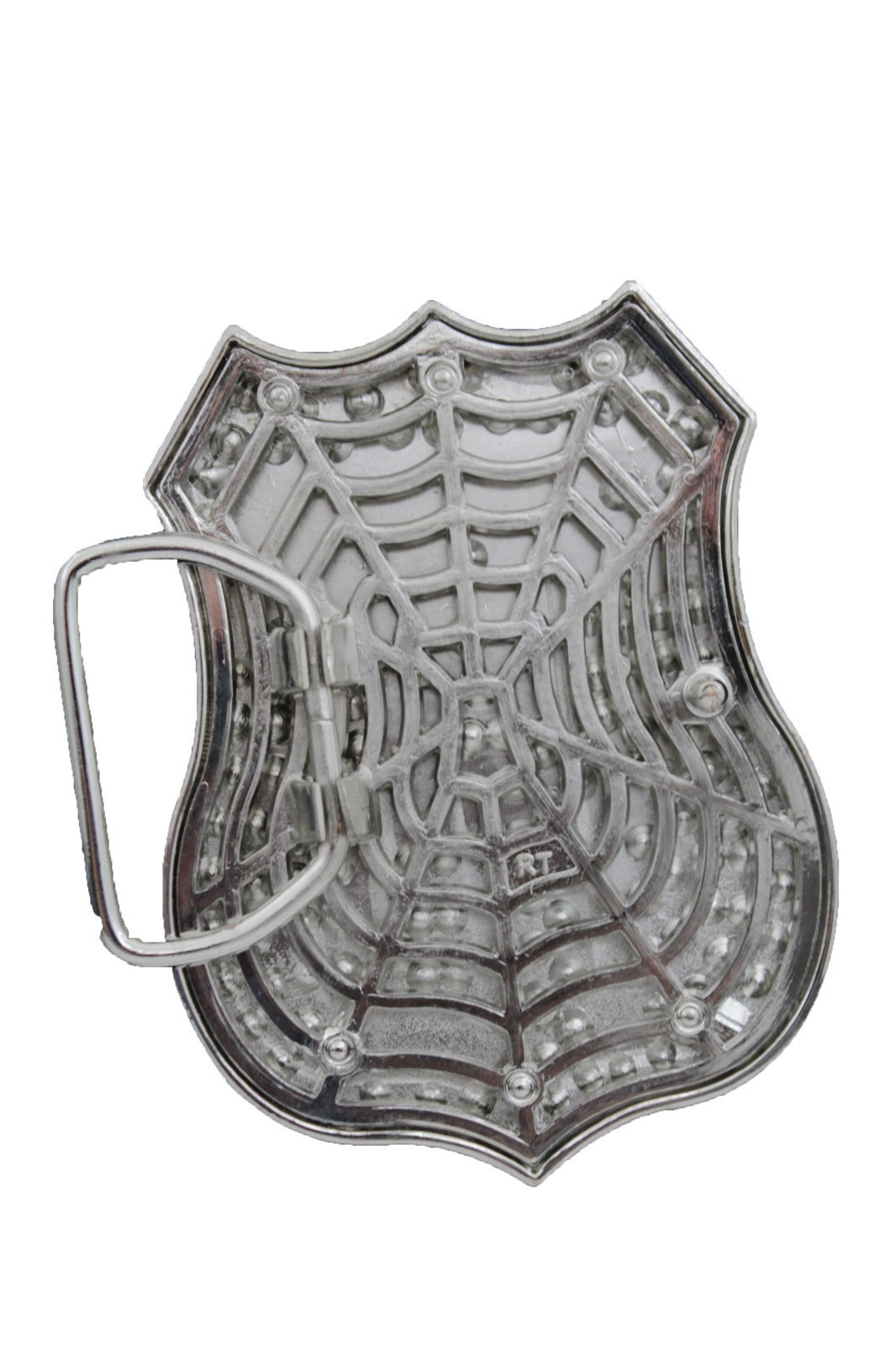 Men Silver Metal Motorcycle Fashion Belt Buckle California State US 10 Freeway