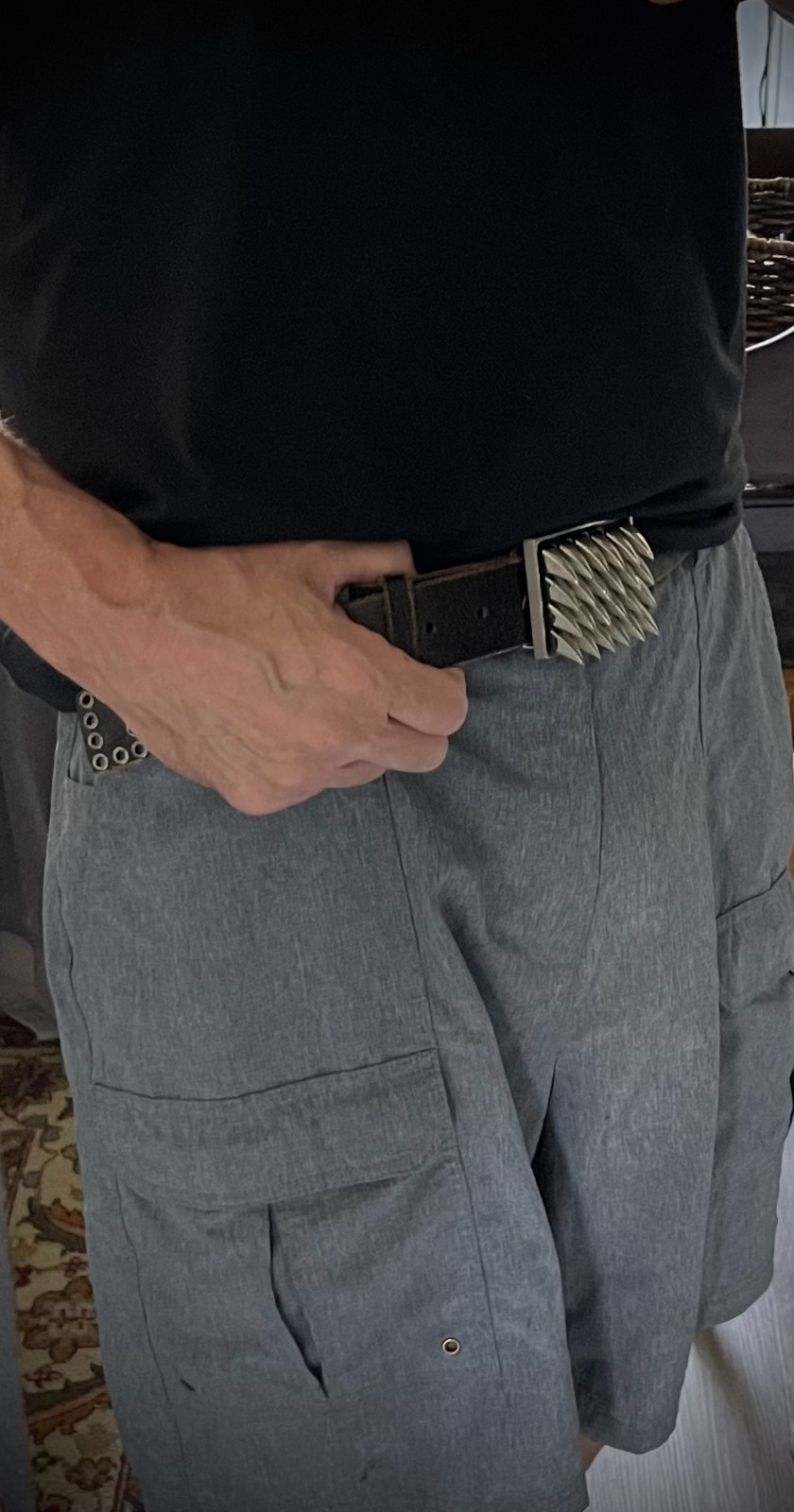 Handmade Claw Belt Buckle Rock Biker Industrial Metal Darren McNeese