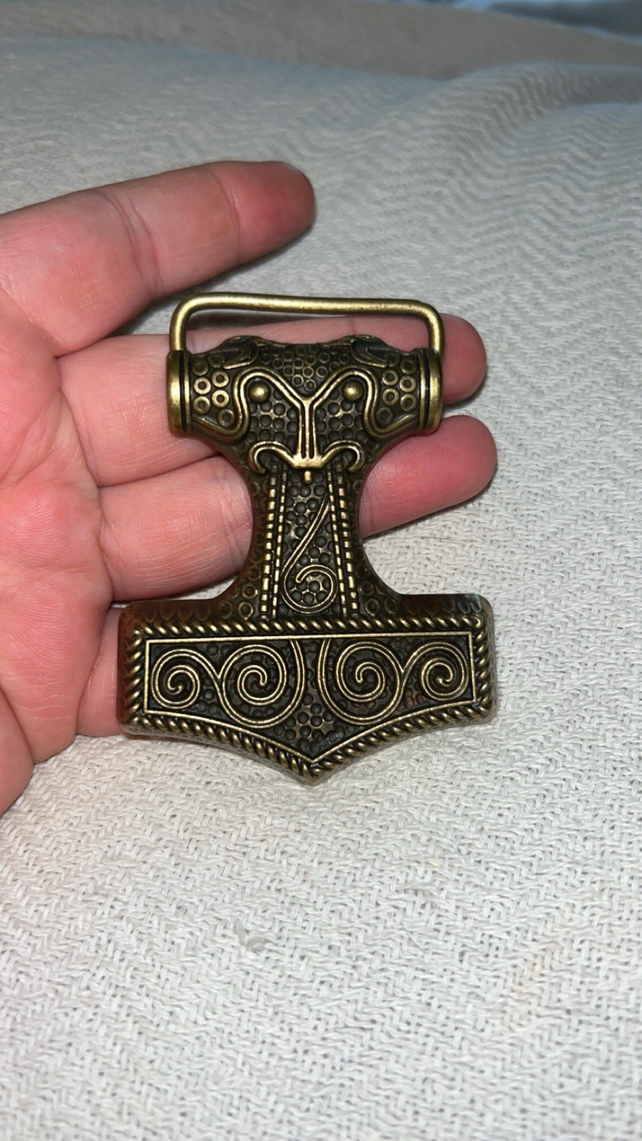 Anchor belt buckle
