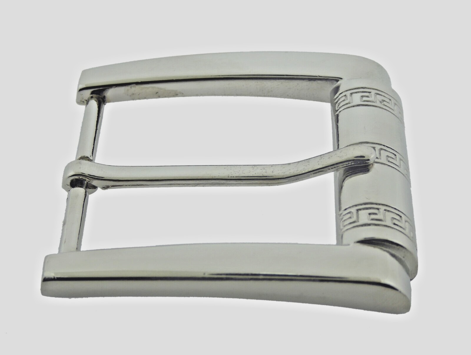 Pin Belt Buckles for Men&rsquo;s Fit 1.50″ inch 40mm Belt Silver Stainless Steel prong