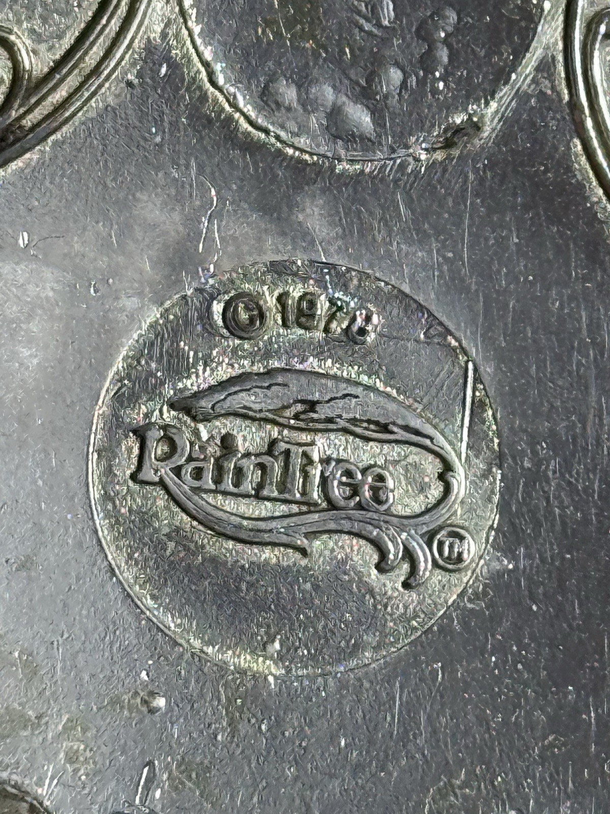 Vintage 1978 Raintree Grand Ole Opry Nashville Tennessee Belt Buckle 3.75&Prime;