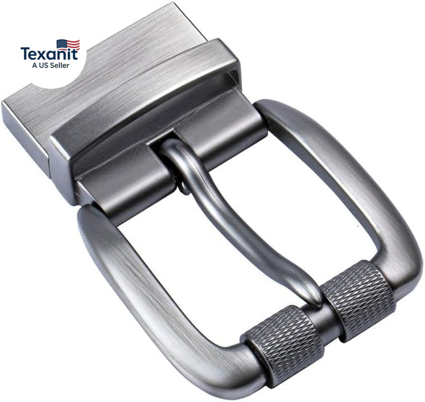 1.5&Prime;(40Mm) Belt Buckle Men&rsquo;S Reversible Replacement Single Prong Buckle Roller C