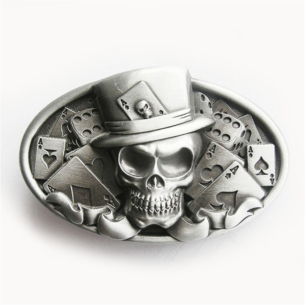 Tattoo Skull Country Music Guitar Belt Buckle Mix Styles Choice also Stock in US