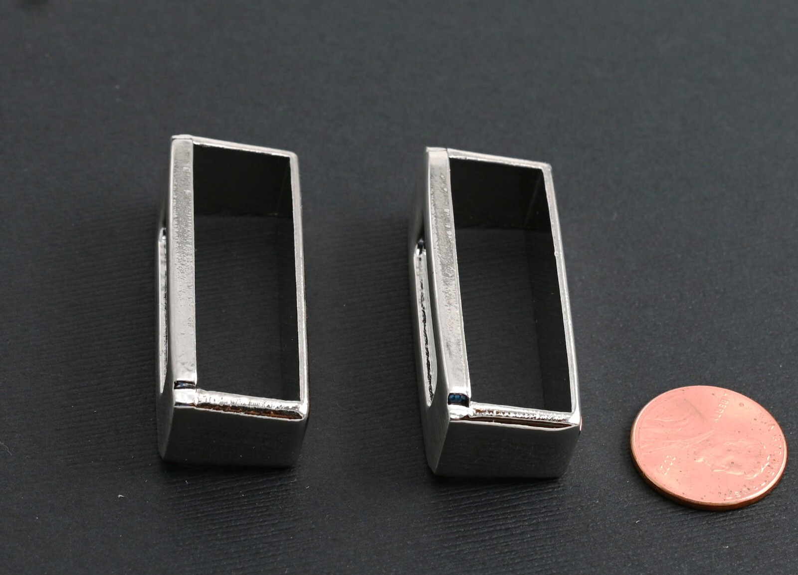 New 1 1/2&Prime; 38mm belt keeper(2 pcs set)(#52B) for man/women brush nickel finish