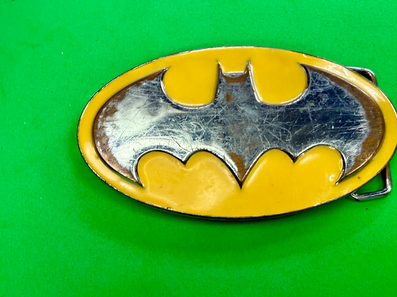 Used Batman Dc Comics Superhero S11 Belt Buckle To Restore / Re-Paint