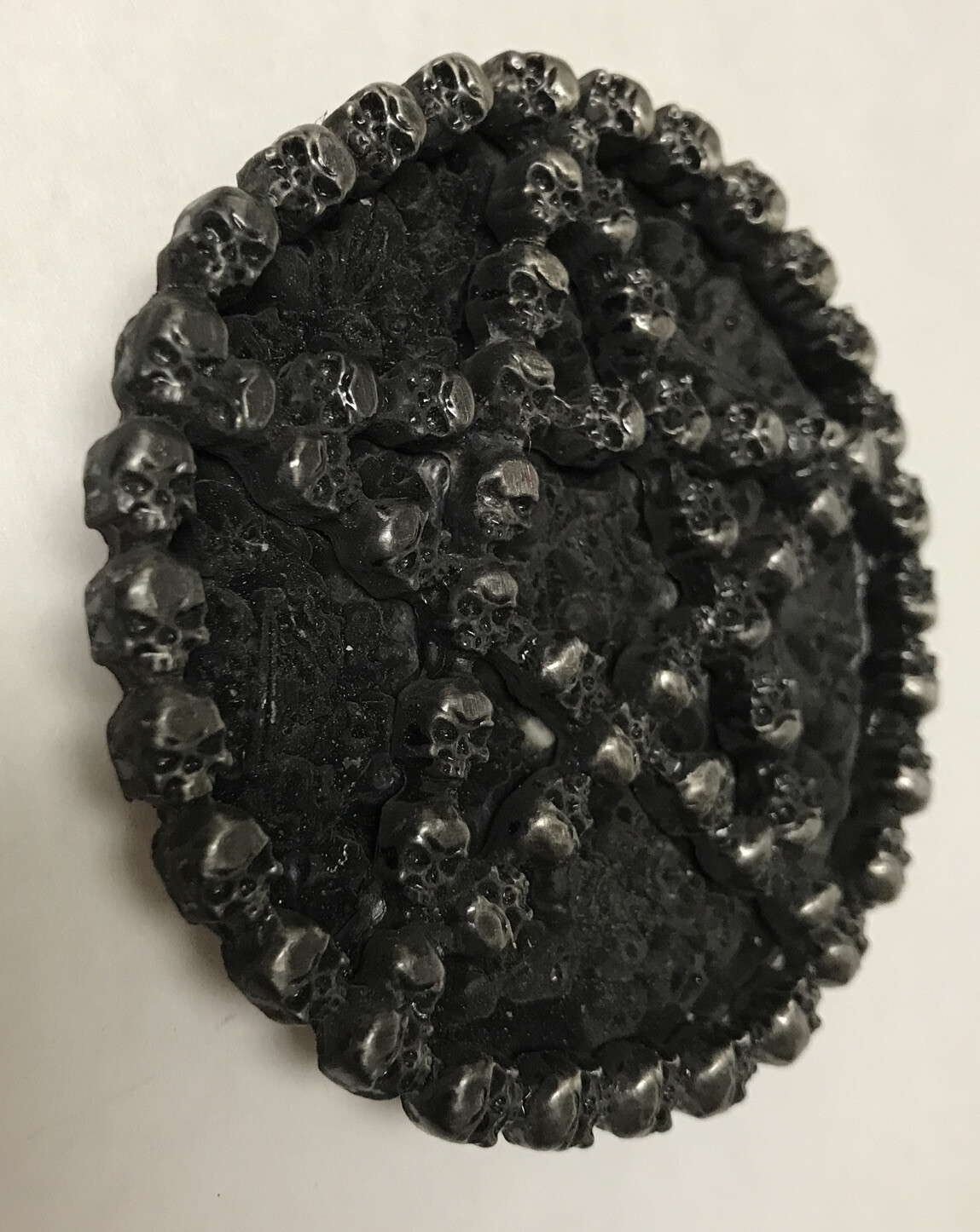 Skull Pentagram Gothic Belt Buckle