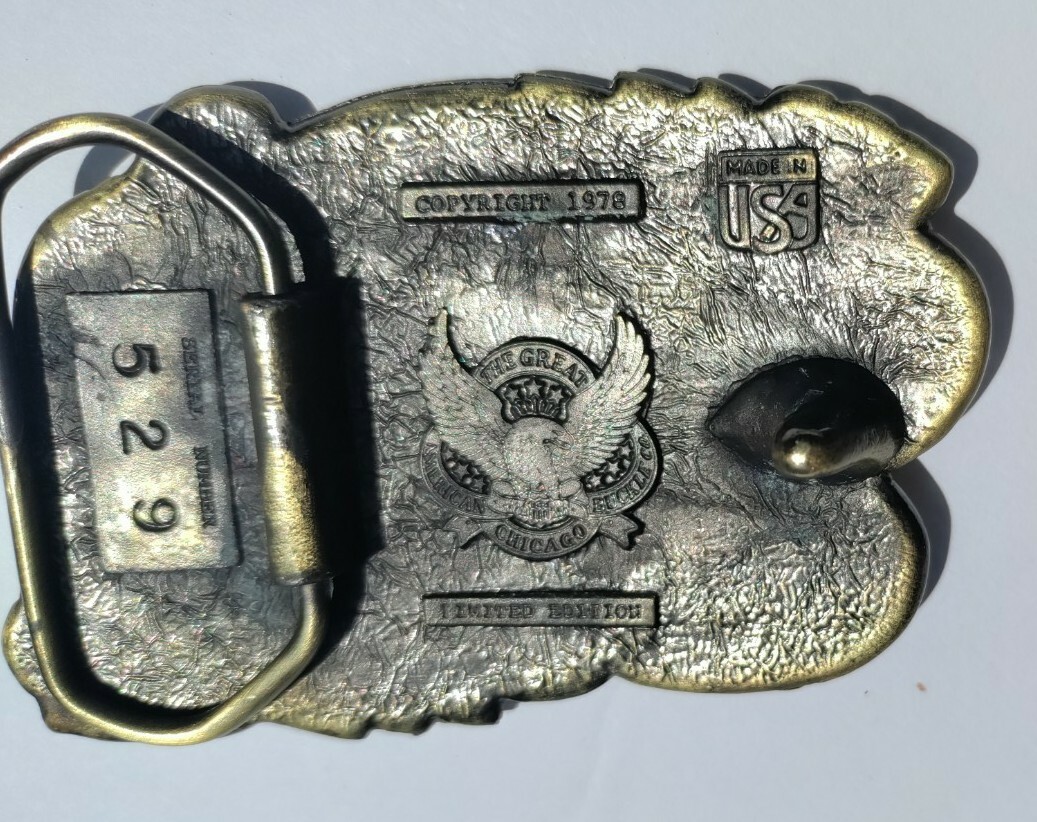 Limited Edition « I&rsquo;d Rather Be Hunting » Buckle Great American Buckle Co. #529