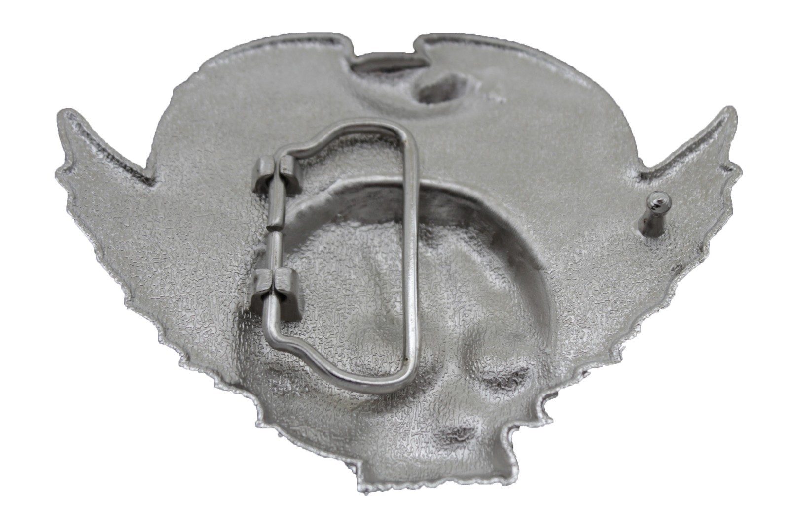 Men Women Silver Metal Belt Buckle Skull Wings Skeleton USA American Eagle Army