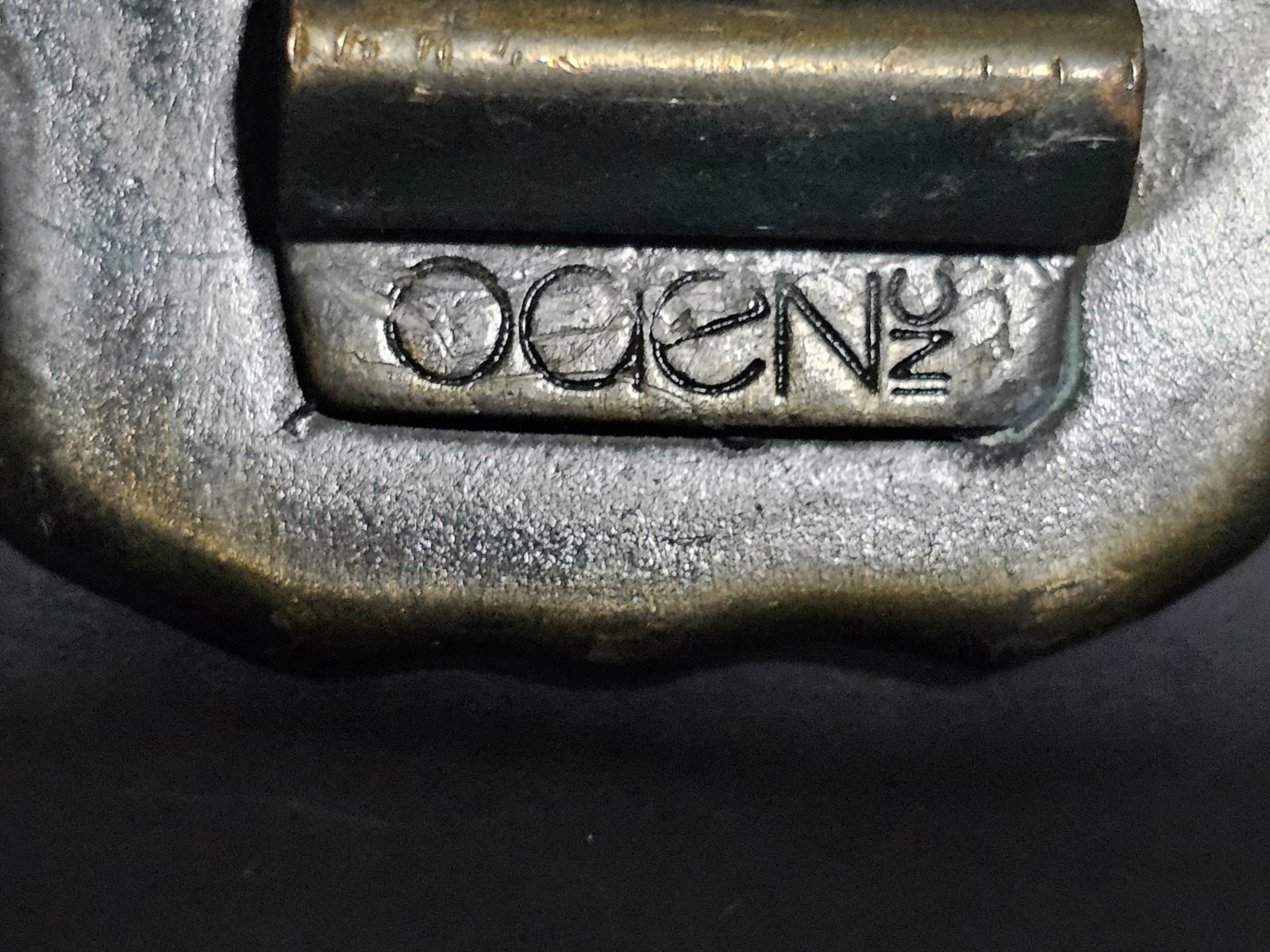 1970s Oden Inc. Brass/Bronze « Steve » Belt Buckle Personalized Name